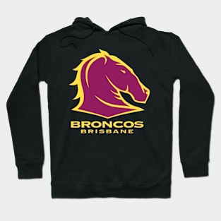 Brisbane Broncos custom logo Hoodie